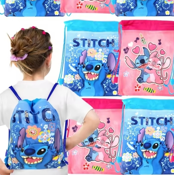STITCH Drawstring Bag Backpack NEW - Picture 6 of 7